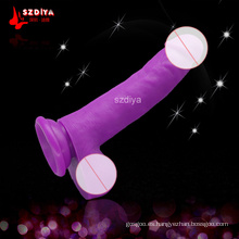 De alta calidad Silicona Dildo real para las mujeres Vagina